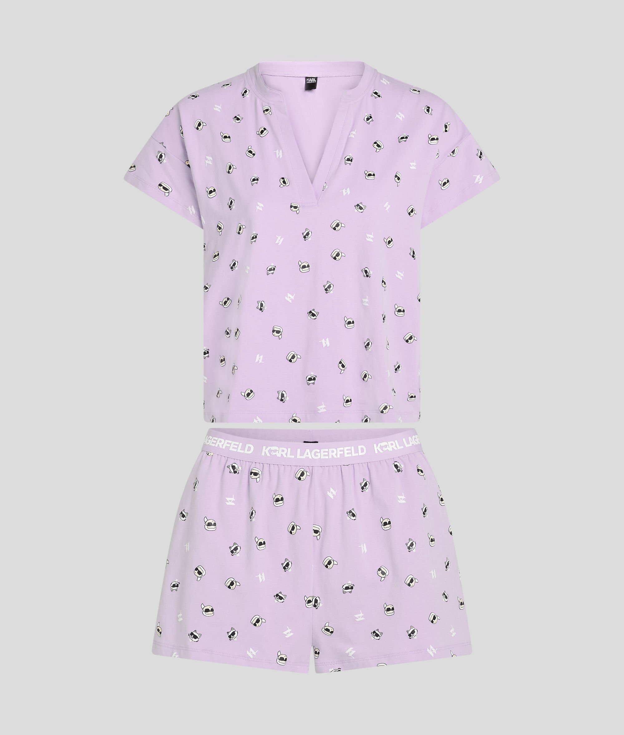 (image for) Versatile Karl Ikonik Pyjama Shorts Set